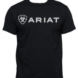Ariat Grey Logo Tee